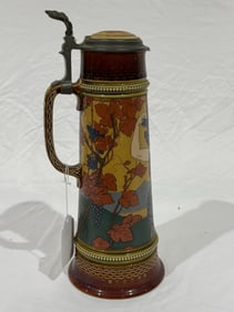 Antique Mettlach Stein