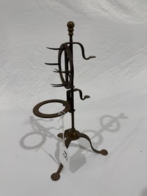 Brass Fireplace Toasting Stand
