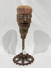 Interesting Folk Art Carving