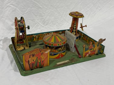 Wind-up Toy; Fair with Rides