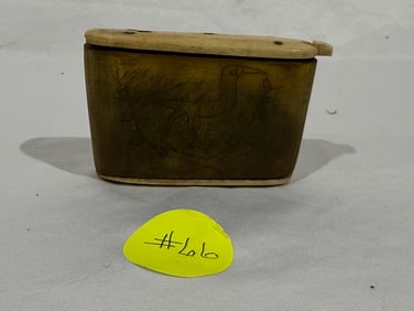 Bone & Horn Dispenser w/engraving