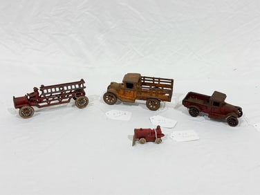 Group of Antique Cast Iron Toys