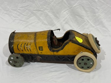 Early Robert Burns Toy Car