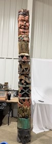 Carved Totem Pole