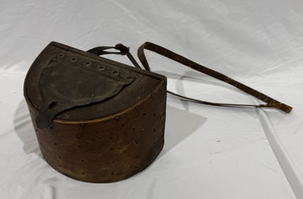 Unusual Wooden Fishing Creel