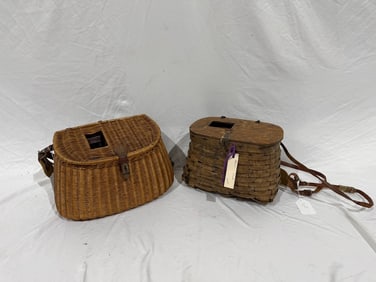 2 Antique Creel's