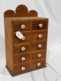 10 Drawer Hanging Spice Cabinet