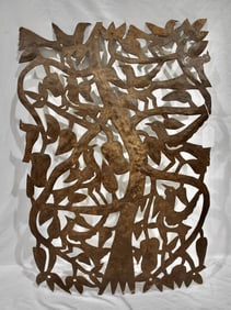 Excellent Pierce-Cut Metal Wall Piece