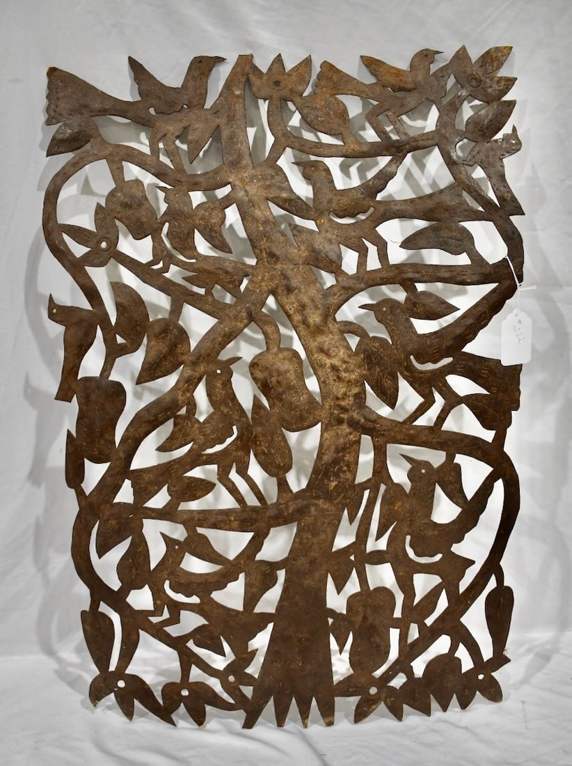 Excellent Pierce-Cut Metal Wall Piece (1 of 2)