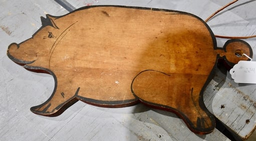 Wooden Pig Cutting Board