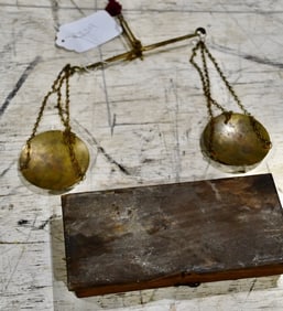 Set of Hanging Balance Scales