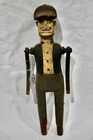 Excellent Carved Whirligig Man