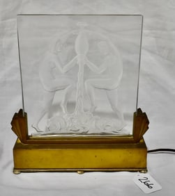 Excellent Art Deco Steuben Luminaire