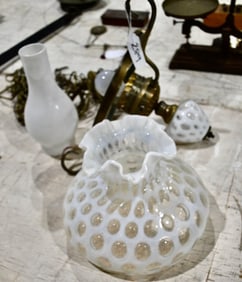 Collectible Opalescent Hanging Lamp