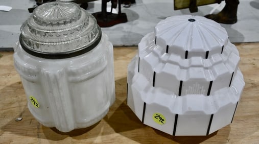 Pair of Ceiling Fixture Shades