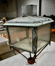 A large Outdoor Gas Fixture