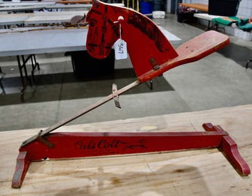 Antique Child's "Rocking Horse" "Cal's Colt"