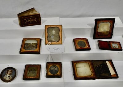 Group of Various Tin-Types