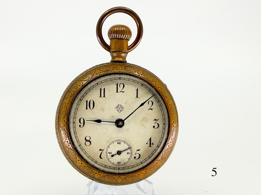 Ansonia Clock co. "The Brooklyn" Pocket Watch (1 of 6)