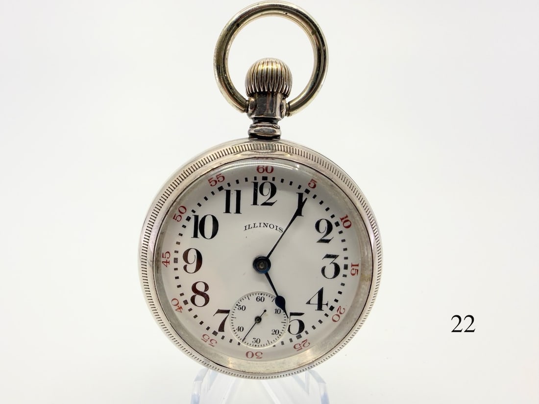 Illinois "Abe Lincoln" Pocket Watch (1 of 5)