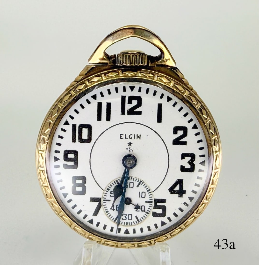 Elgin RR 571 Pocket Watch (1 of 4)
