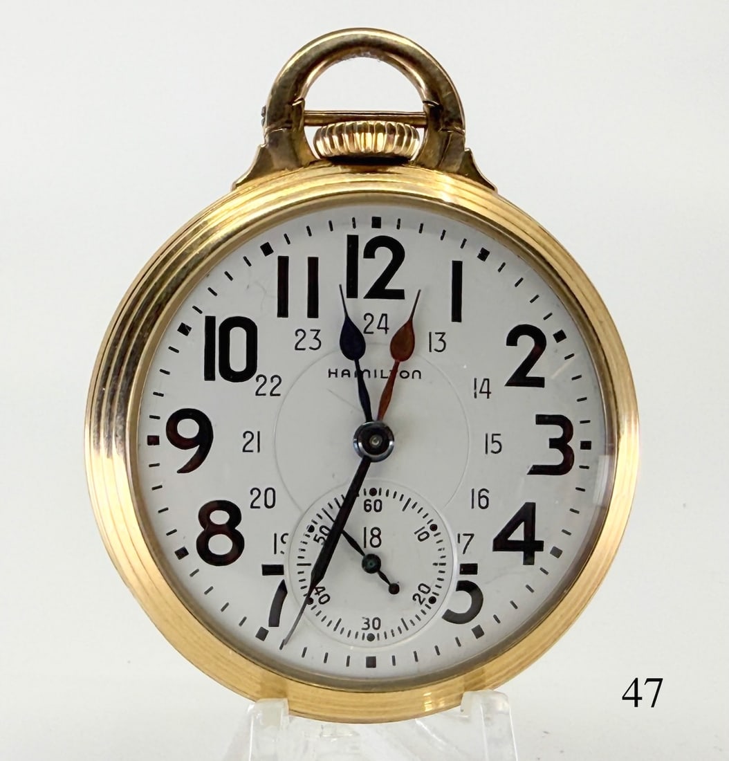 Hamilton 992B Pocket Watch (1 of 4)