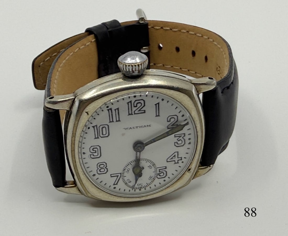 American Waltham Wristwatch: 15j. G.F.. c1912