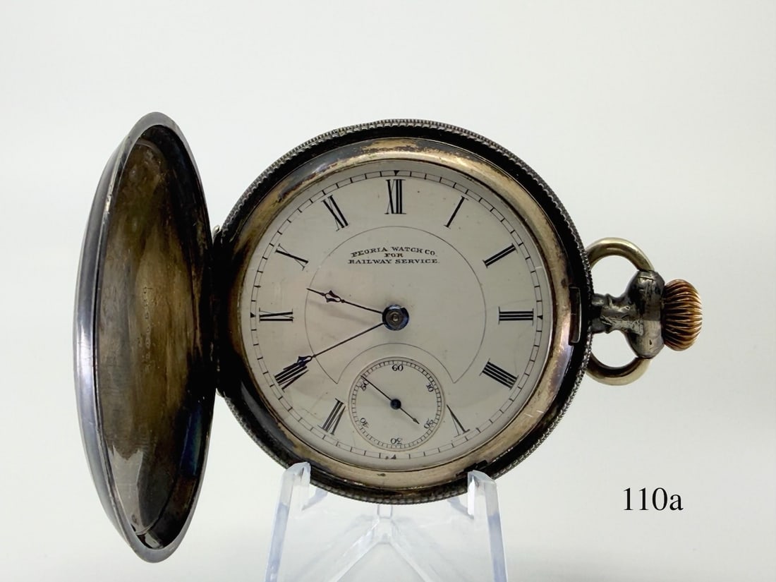 Peoria Watch Co. Anti-Magnetic Pocket Watch (1 of 7)
