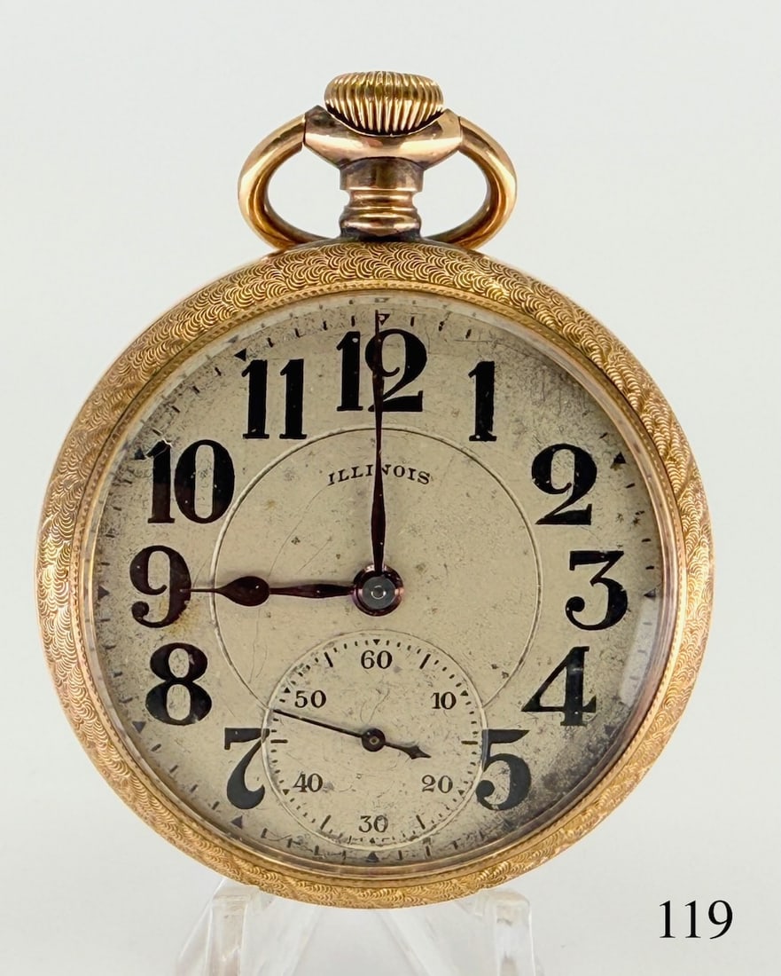Illinois "Sangamo Special" Pocket Watch (1 of 5)