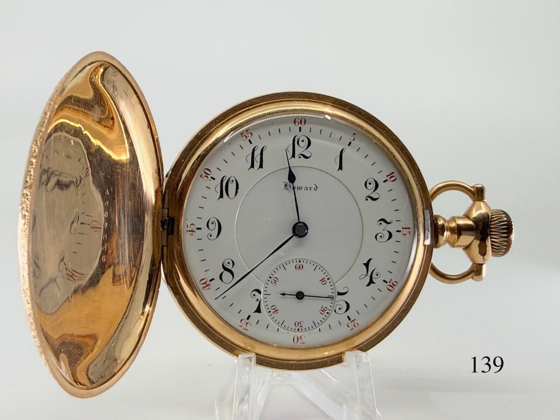 Rare Howard Pocket Watch (1 of 6)