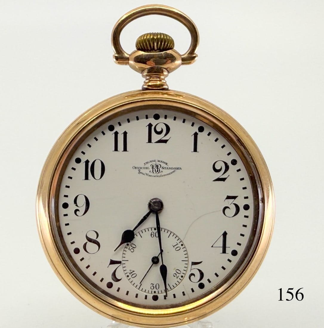 Waltham "Ball" "ORRS" Pocket Watch (1 of 5)