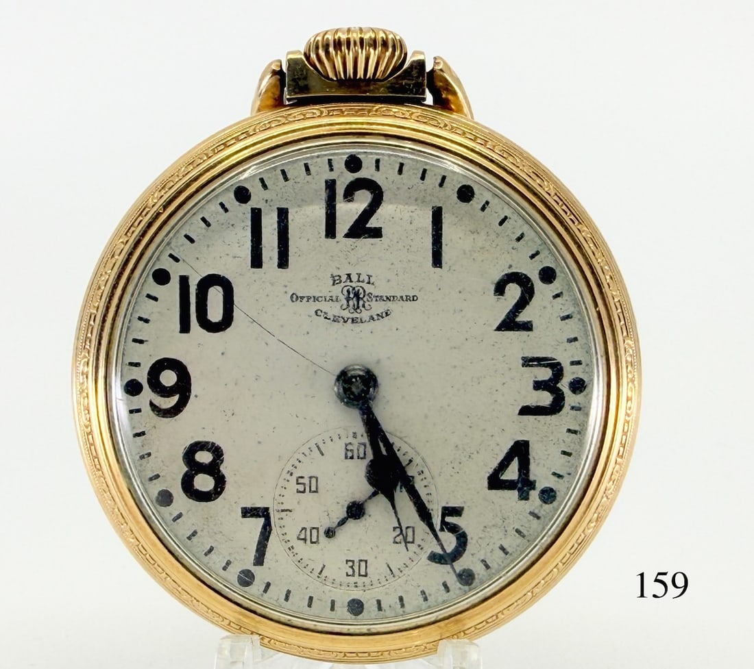 Ball "Official RR Standard" Pocket Watch (1 of 5)
