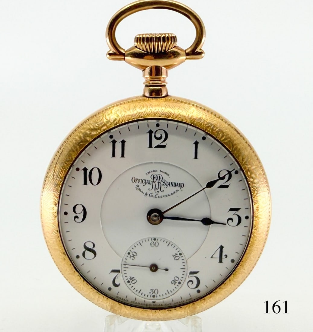 Ball "Official Rail Road Standard" Pocket Watch (1 of 7)
