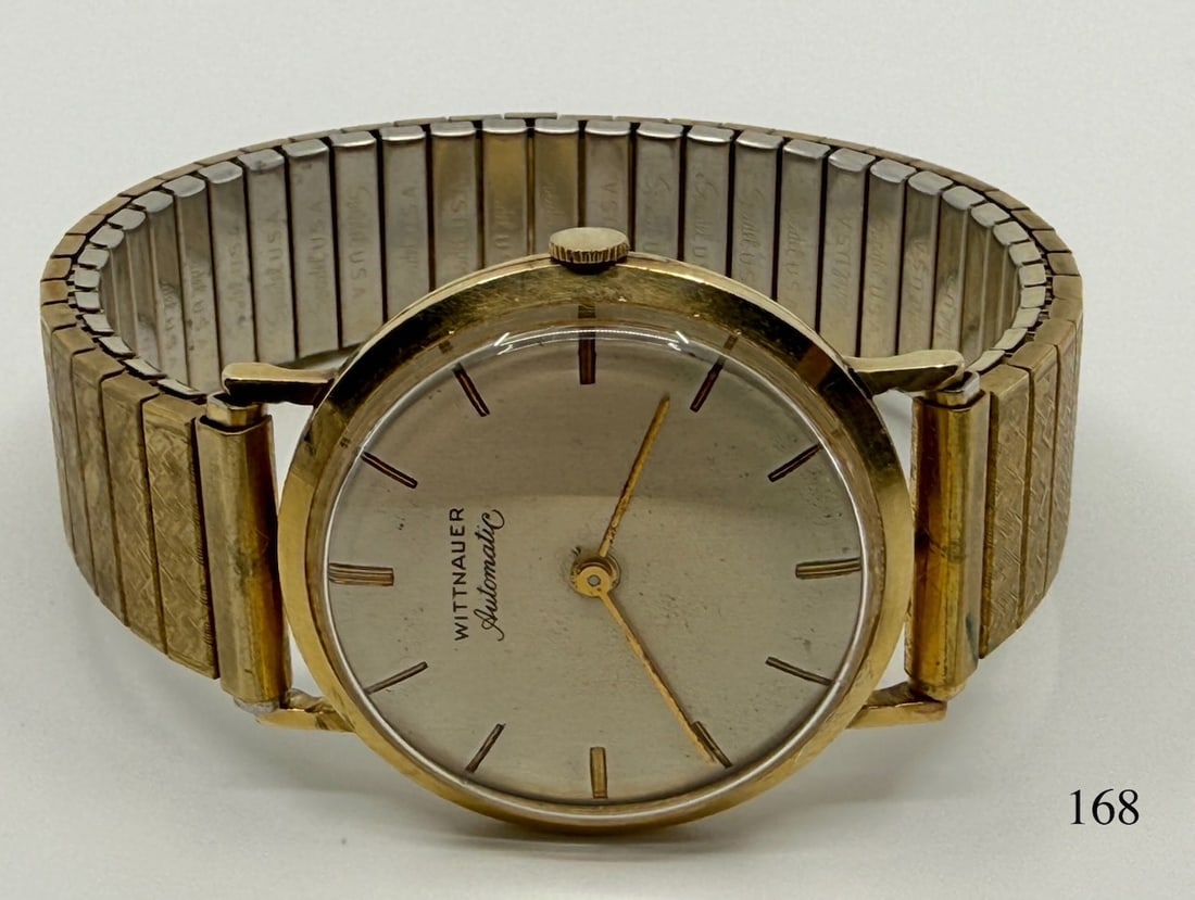 Wittnauer Automatic Wristwatch: g.f., c1970