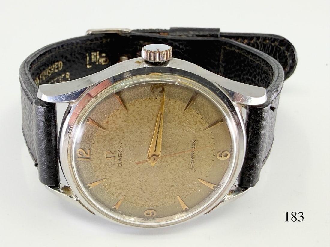 Omega "Seamaster" Wristwatch: 17j, #284 movement, c1960