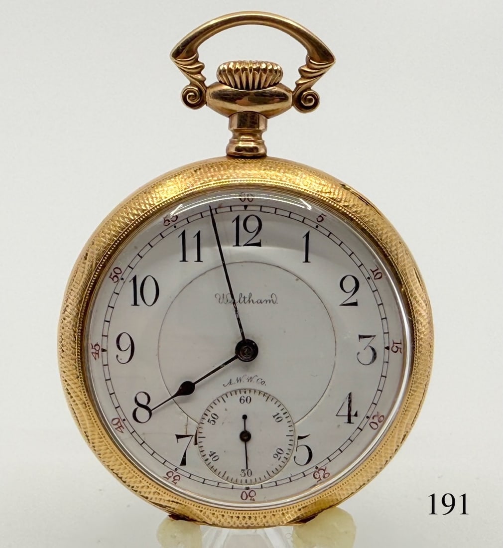 Rare Waltham "Riverside Maximus" Pocket Watch (1 of 6)