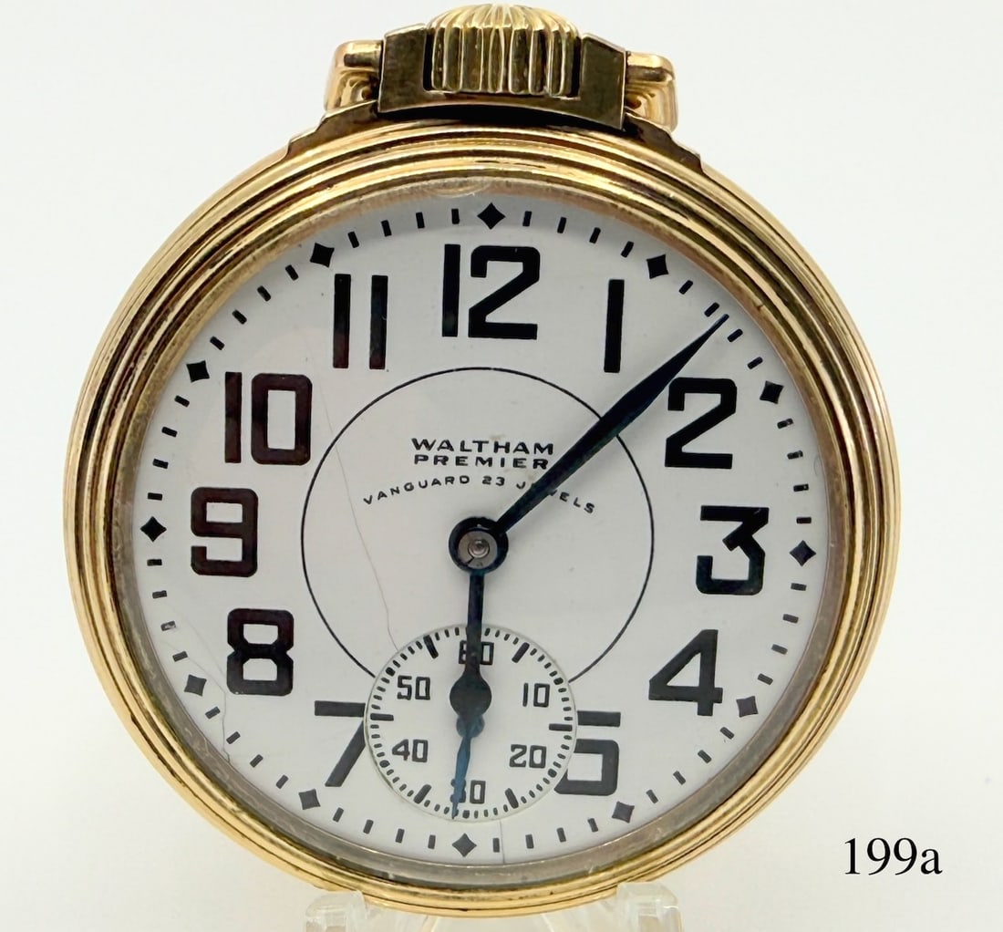 Waltham Vanguard RR Pocket Watch (1 of 3)