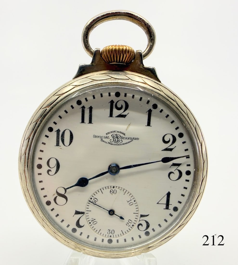 Ball "Official RR Standard" Pocket Watch (1 of 4)