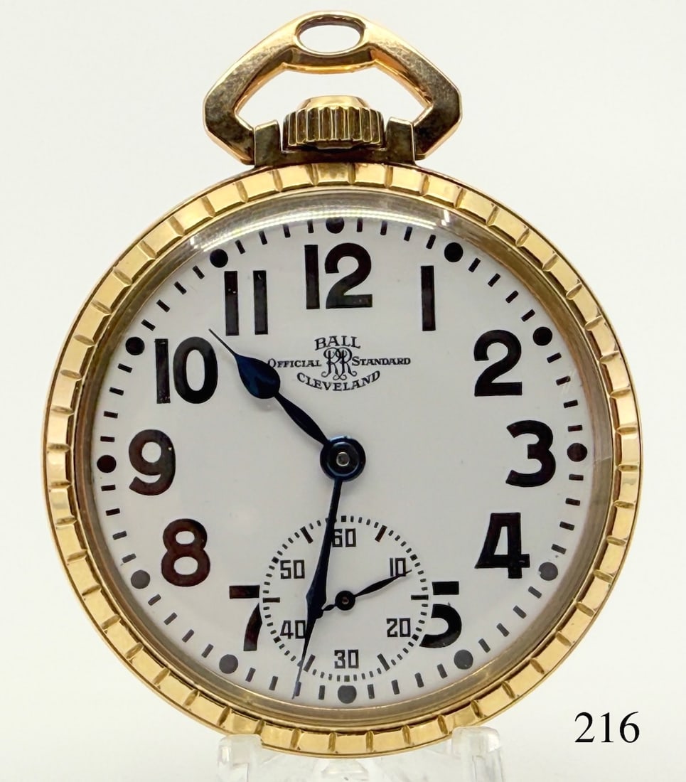 Ball "Official RR Standard" Pocket Watch (1 of 5)