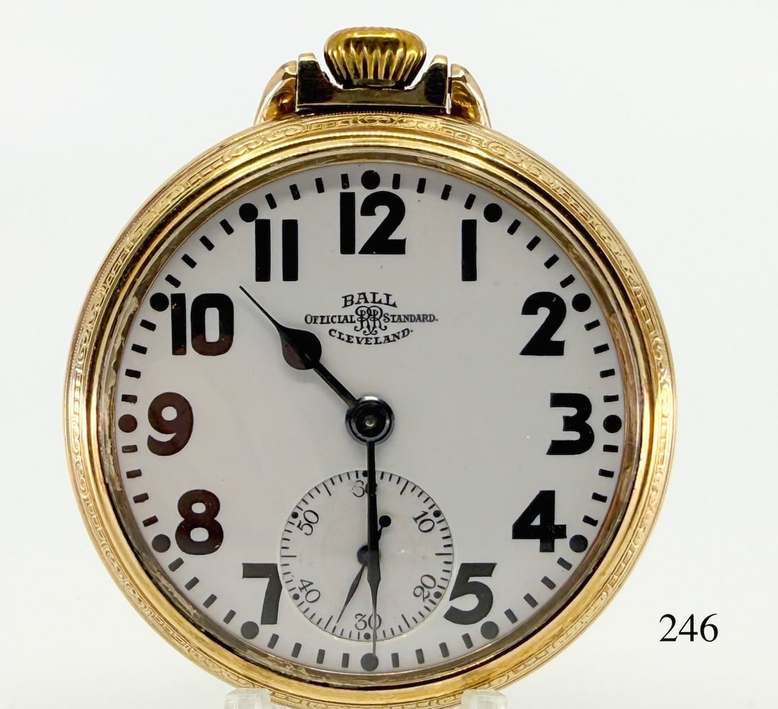 Ball "Official RR Standard" Pocket Watch (1 of 4)
