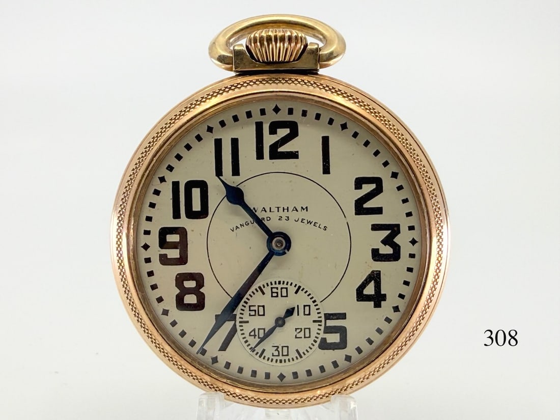 Waltham Vanguard Pocket Watch (1 of 3)