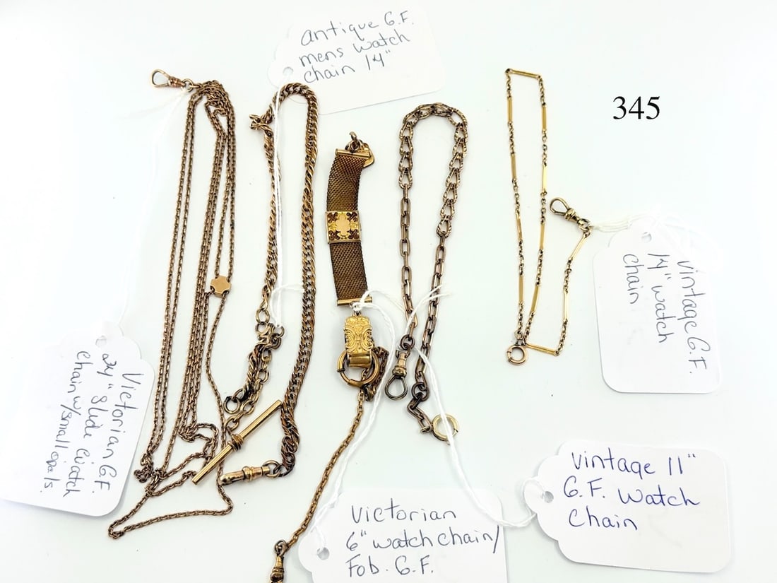 Group of Watch Chains (1 of 2)