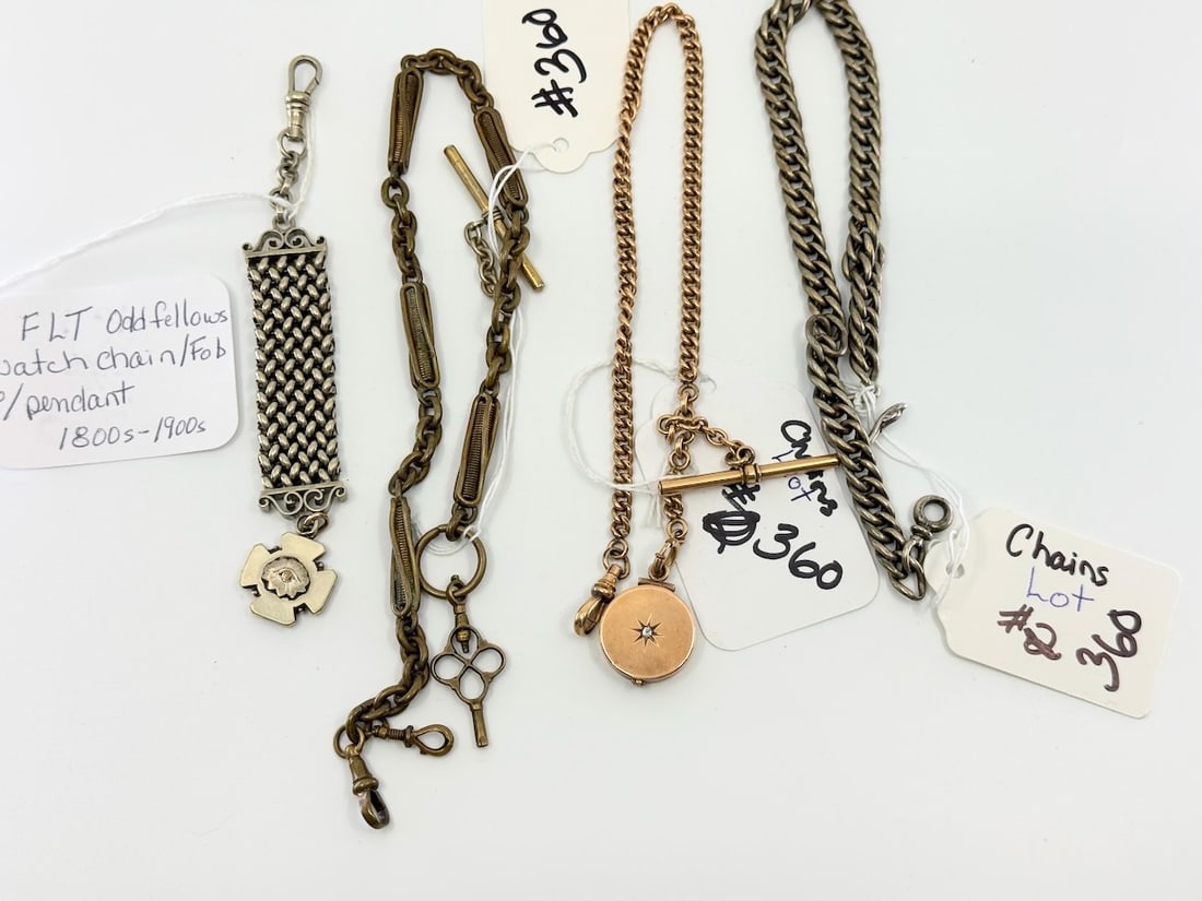 Group of Watch Chains (1 of 2)
