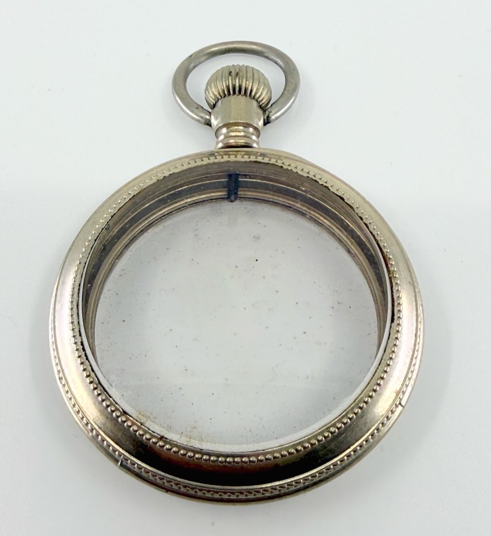 18s Salesman Pocket Watch Case Only: Case Only