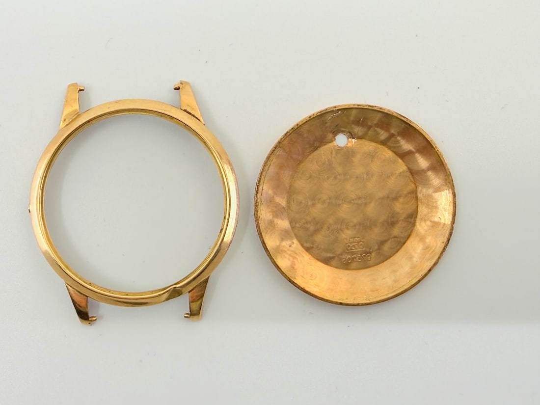 14k Men's Wristwatch Case Only: Some damage. Total Weight 6.5g