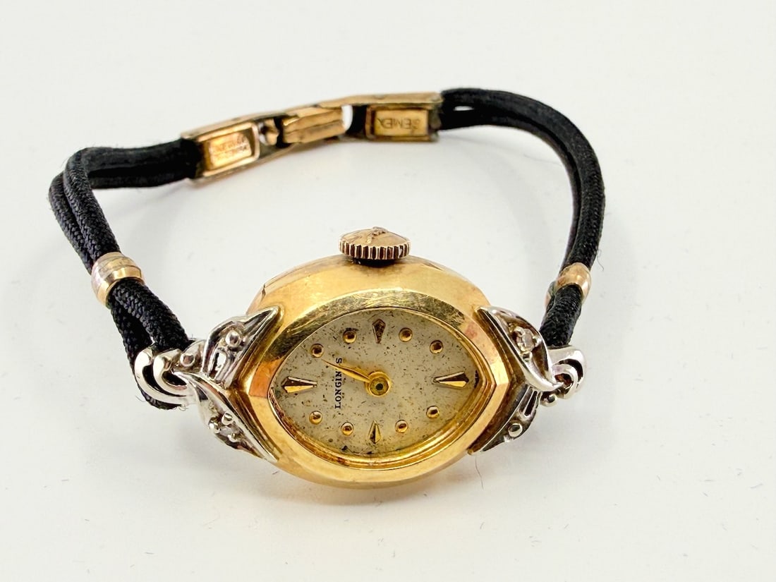 14k Longines Ladies Wristwatch (1 of 3)