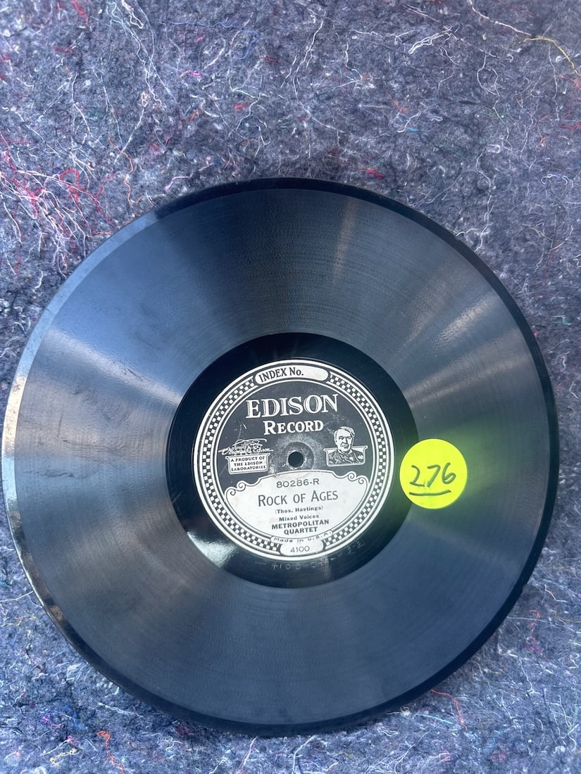 Diamond Disc Record: #80286 Rock of Ages / The Holy City