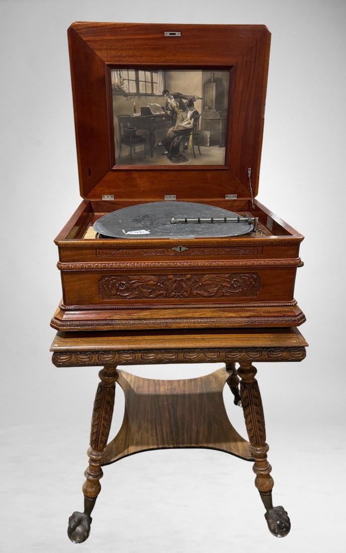 Criterion 20-1/2" Disc Music Box (1 of 7)