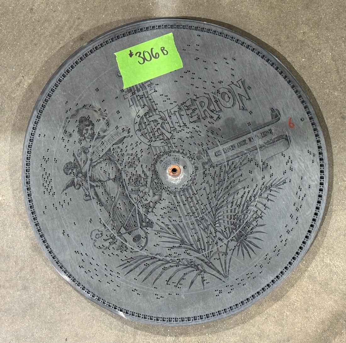 11 - 15-3/4" Music Discs: One lot