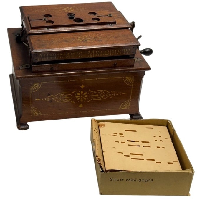 Automatic Melodista Paper Roll Organ (1 of 4)